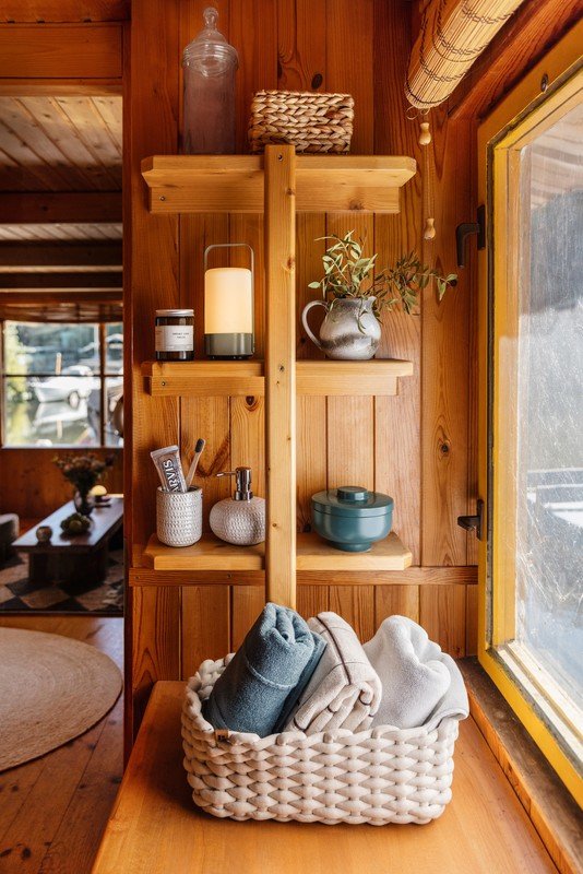Ispirazione: Bagno, Stile rustico