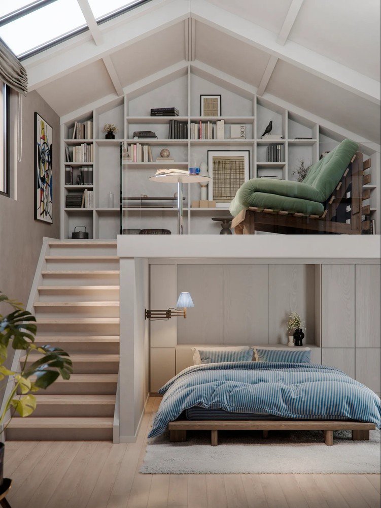 Ispirazione: Camera da letto, Stile scandinavo