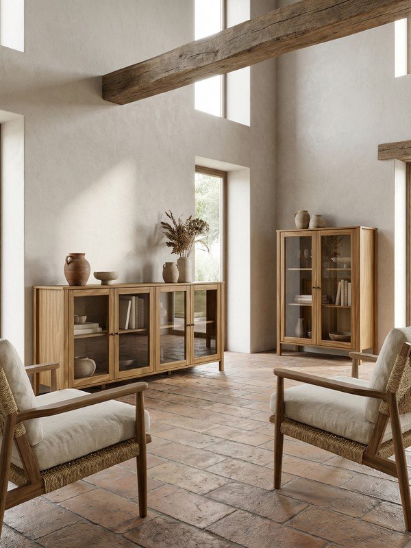 Ispirazione: Soggiorno, Stile rustico