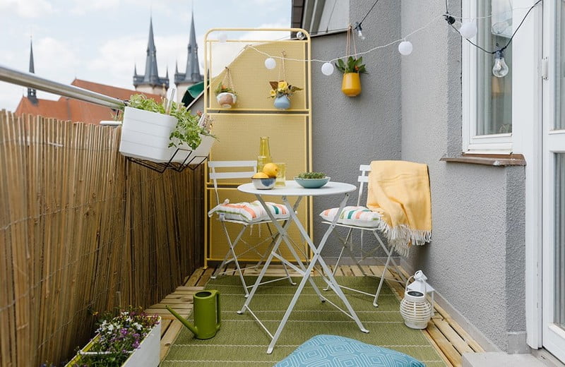 Come arredare un balcone in modo divertente e funzionale