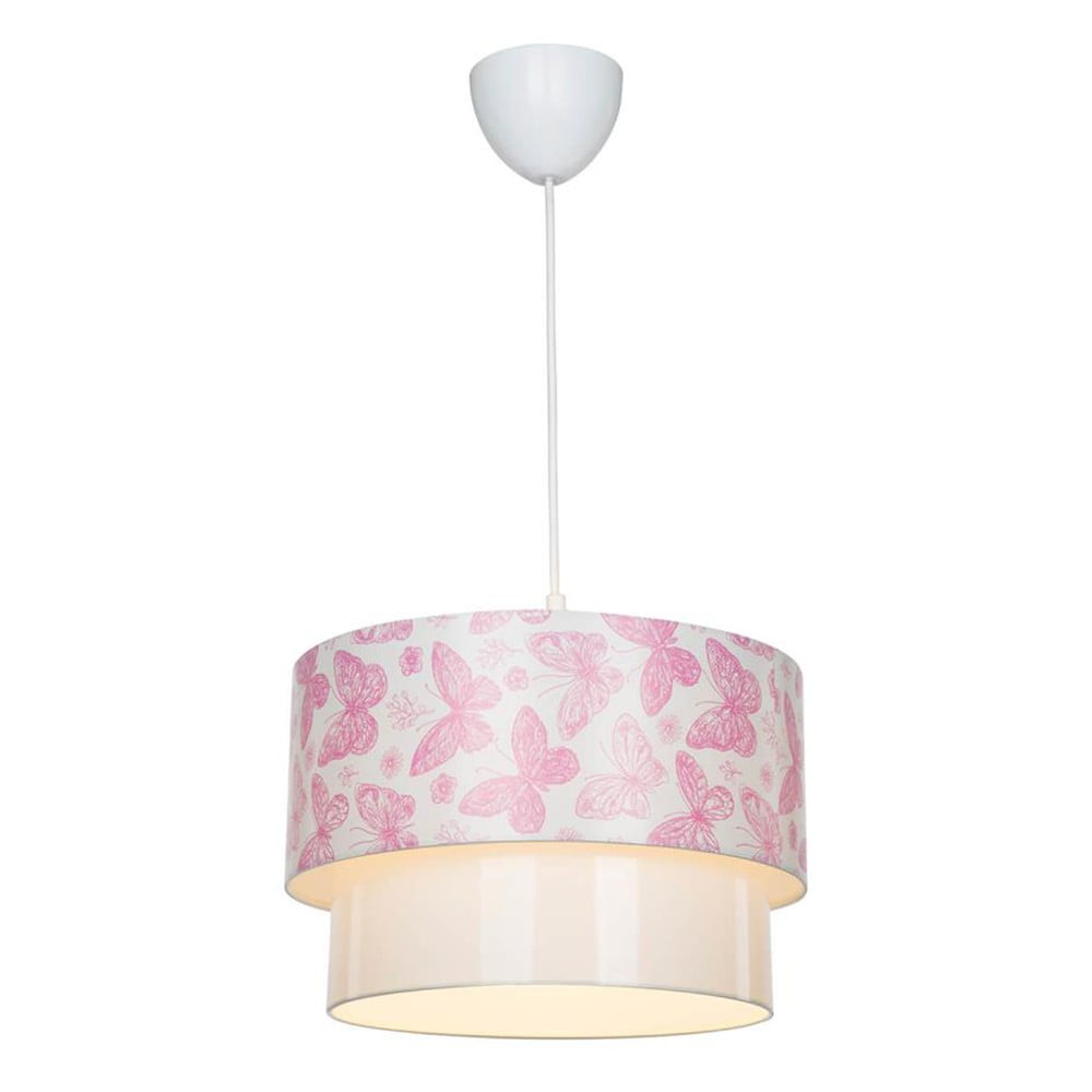 Apparecchio per bambini bianco e rosa - Squid Lighting | Illuminazione per bambini