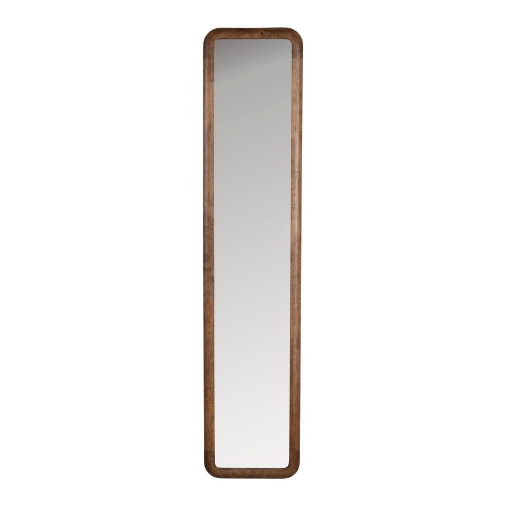 Specchio da parete con cornice in legno 26x120 cm Nyko - White Label | Specchi