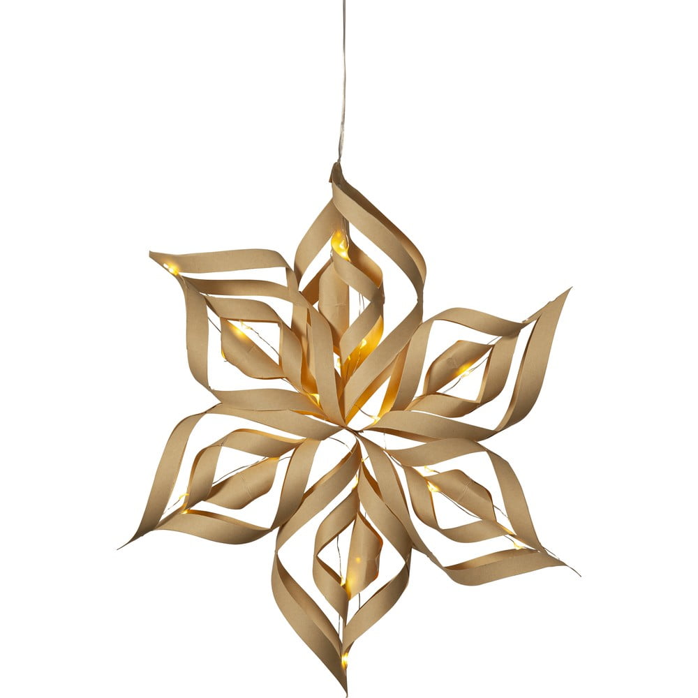 Decorazione luminosa con motivo natalizio in colore oro Bella - Star Trading | Decorazioni luminose
