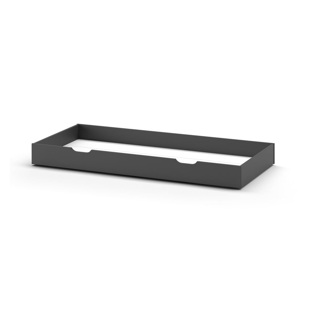 Cassetto sottoletto color antracite da bambini 90x200 cm DALLAS - Vipack | Cassetti sottoletto per bambini