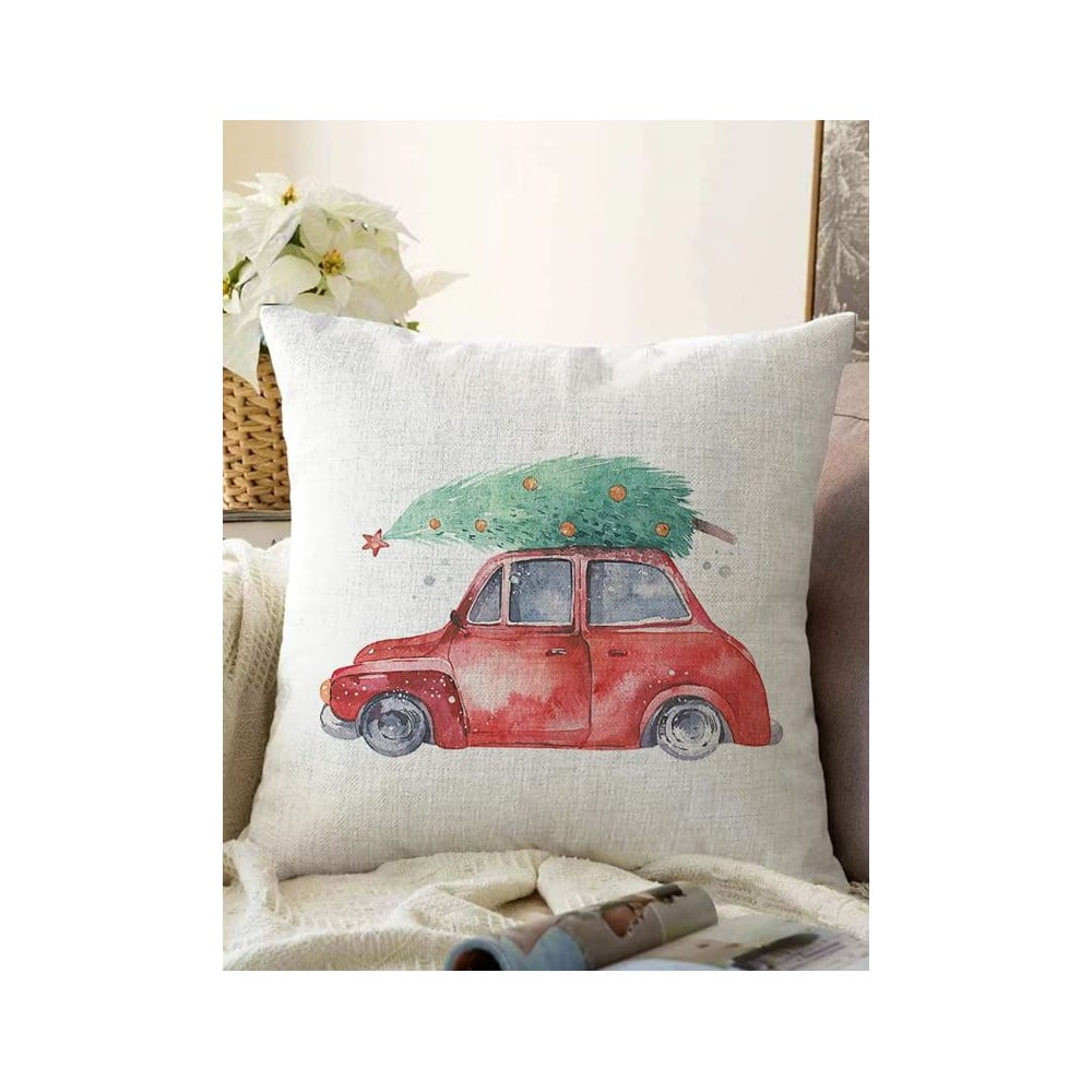Federa decorativa a tema Natale 43x43 cm – Mila Home | Federe