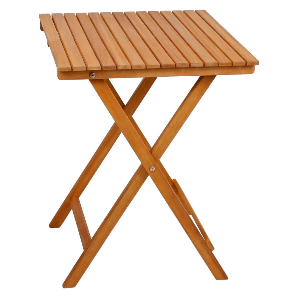 Tavolo da pranzo da giardino in acacia massiccia 55x55 cm Alameda – Garden Pleasure | Tavoli da pranzo da giardino