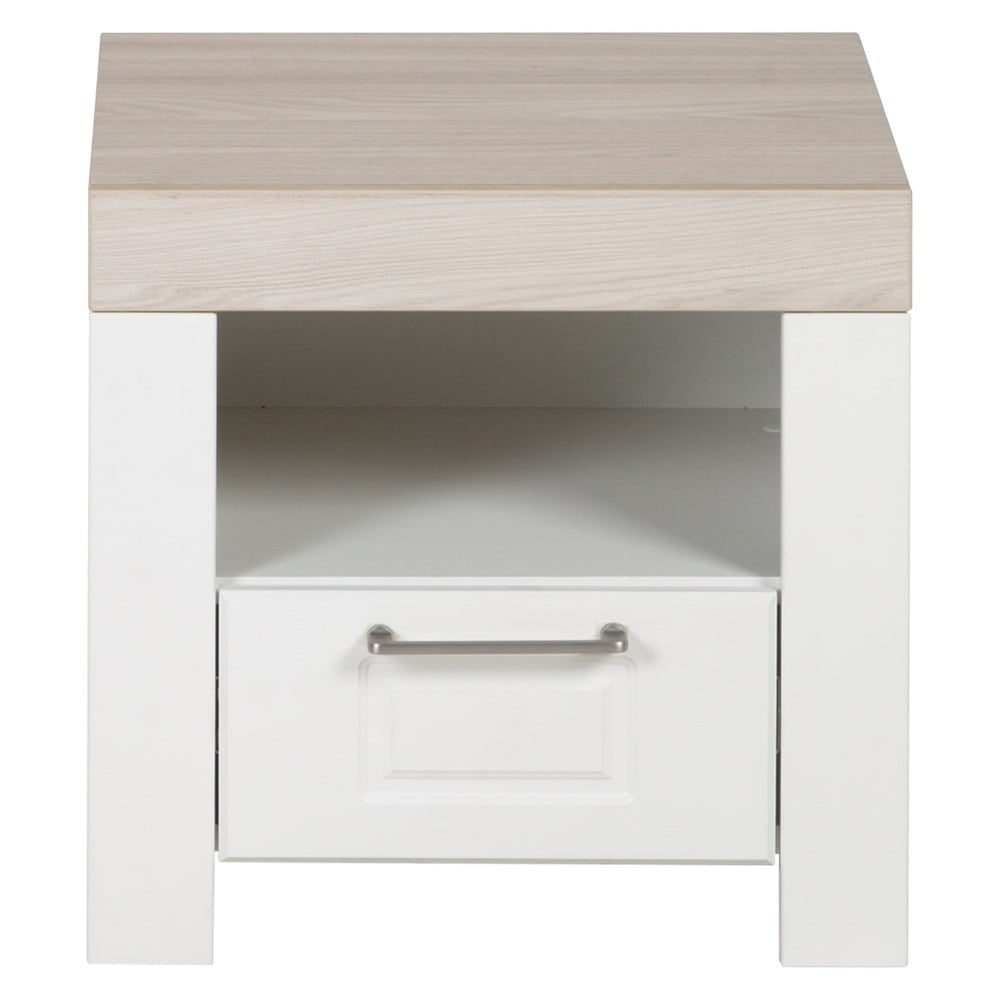 Comodino bianco per bambini con ripiani - Roba | Comodini per bambini
