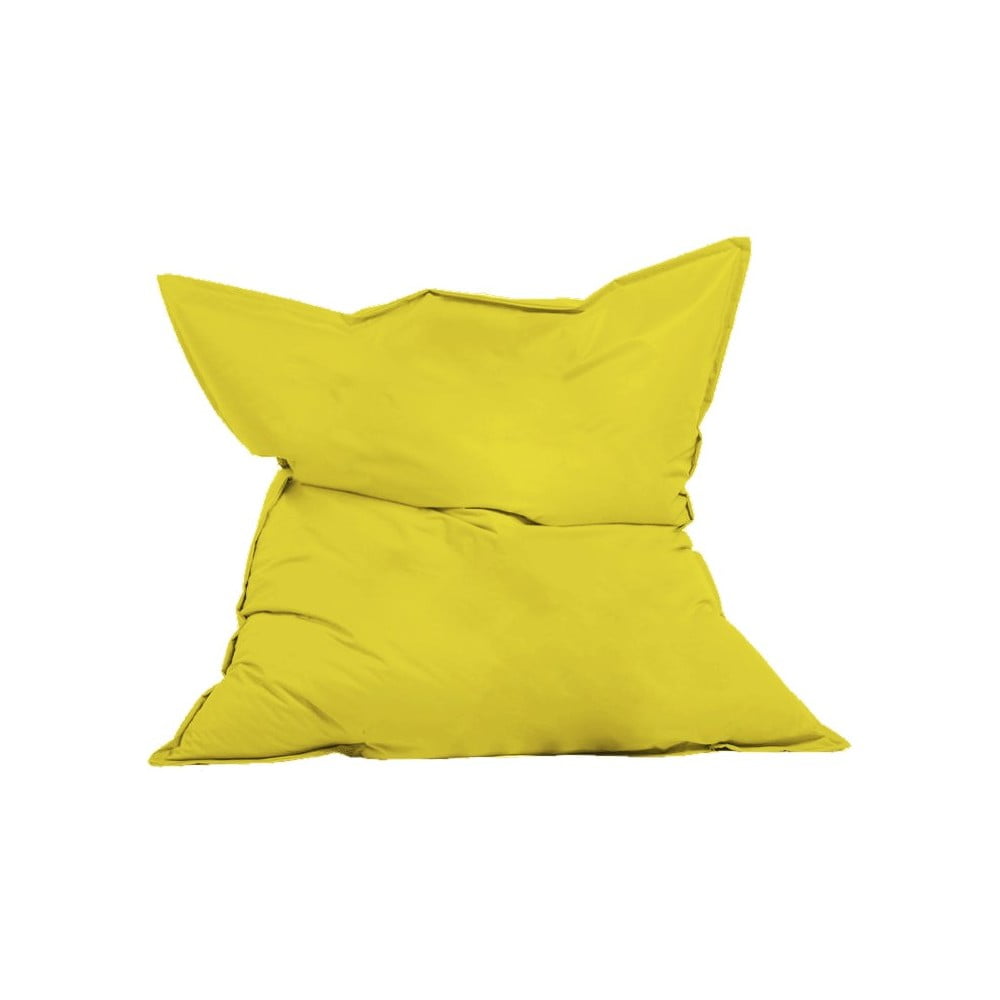 Borsa gialla per sedersi Yonah - Floriane Garden | Pouf a sacco