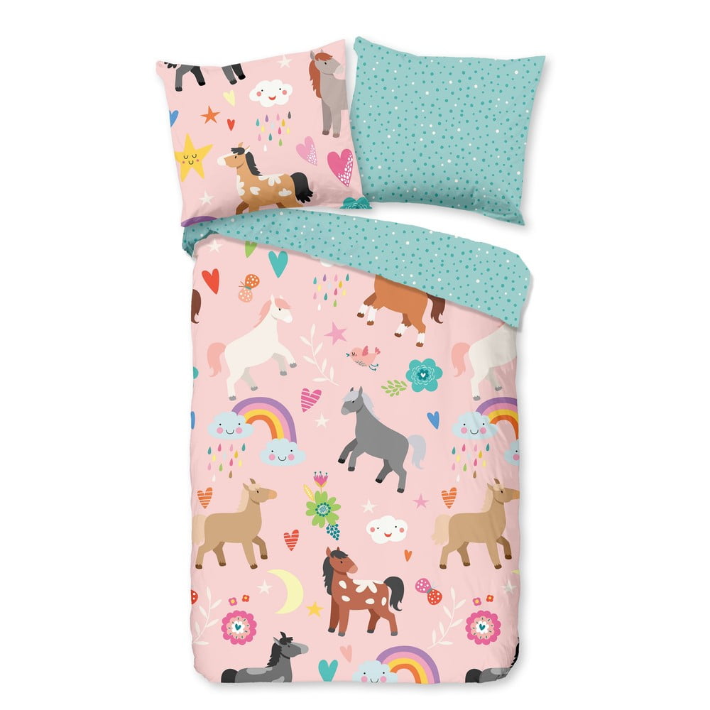 Biancheria da letto per bambini in cotone per letto singolo 100x135 cm - Good Morning | Biancheria da letto per bambini