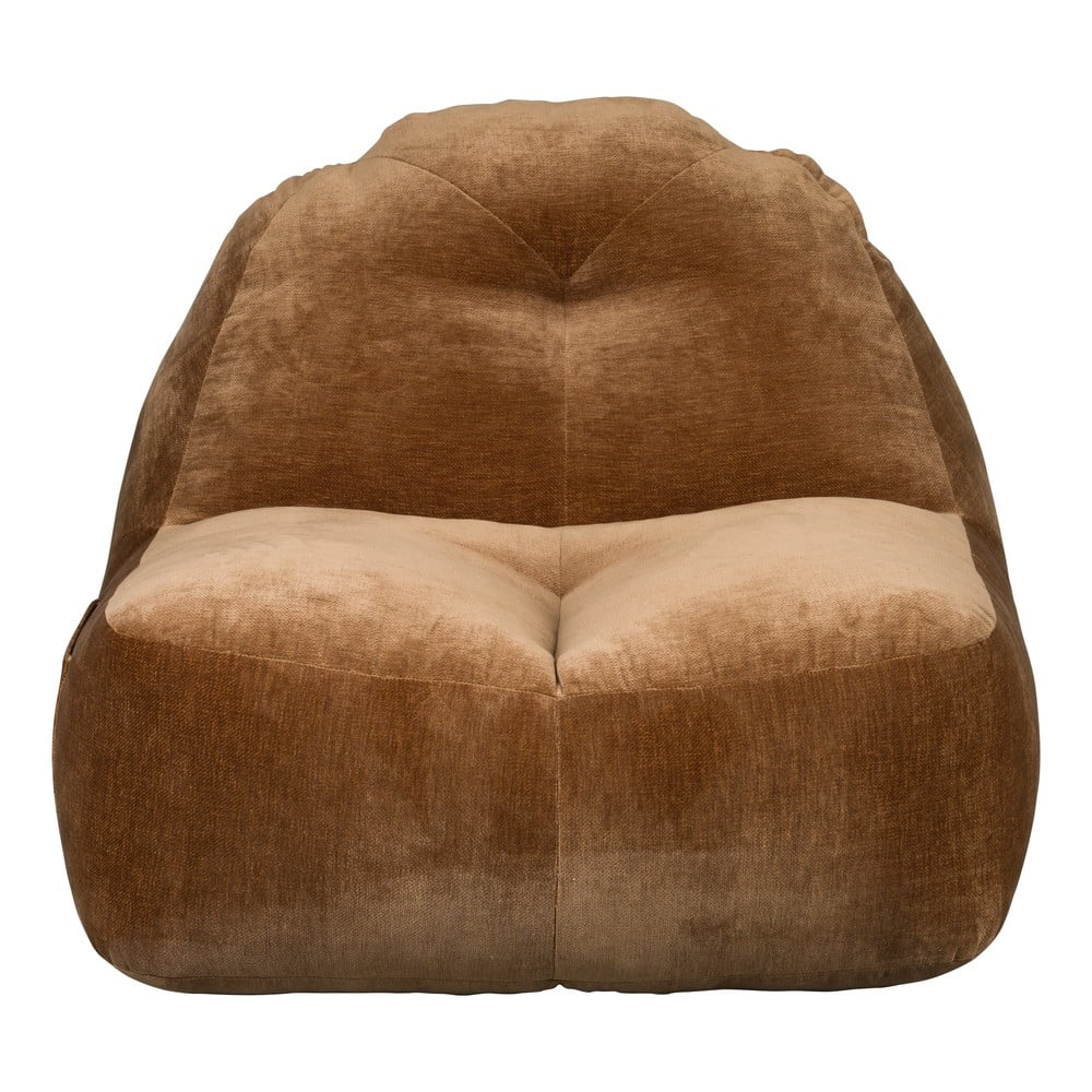 Borsa marrone per sedersi Tombag - Dutchbone | Pouf a sacco