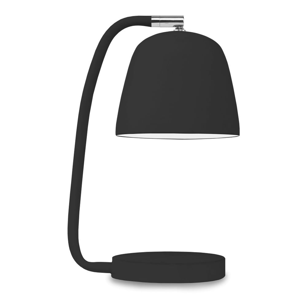 Lampada da tavolo nera con paralume in metallo (altezza 28 cm) Newport - it's about RoMi | Abat-jour e lampade da tavolo