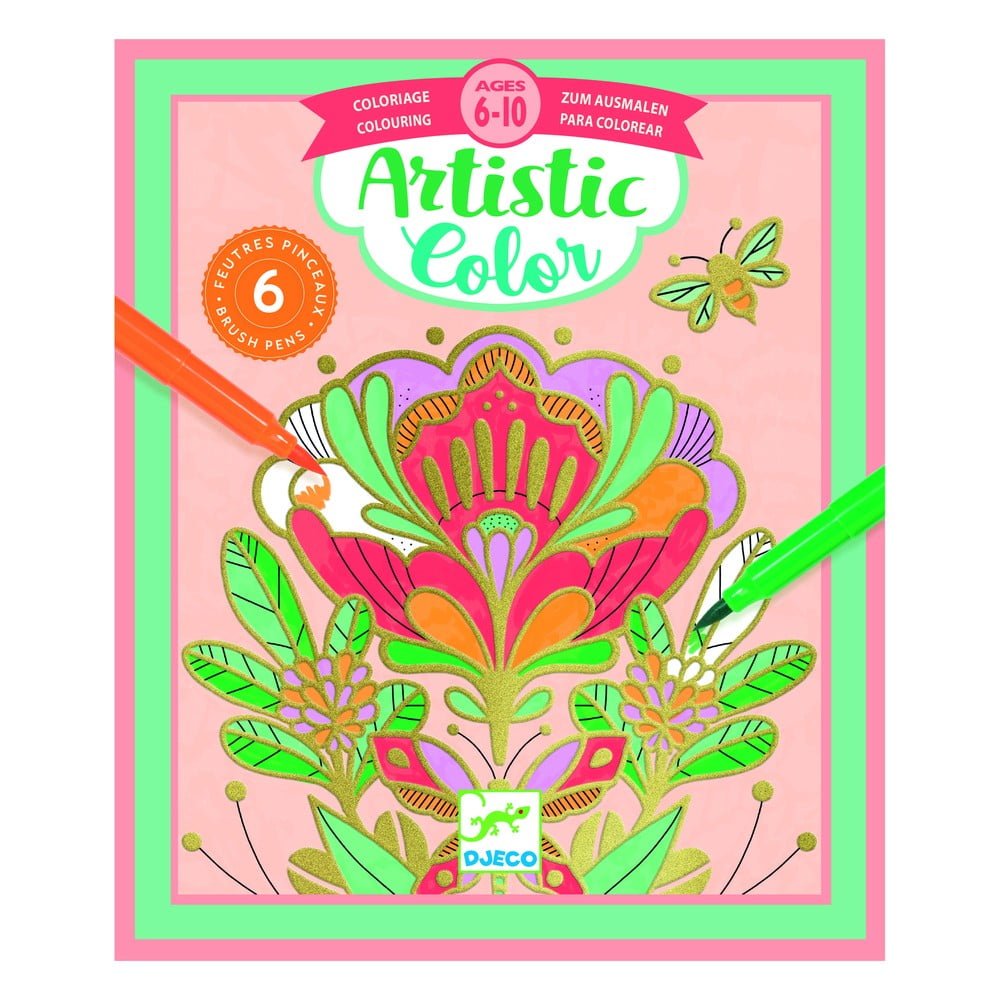 Pagine da colorare Flora - Djeco | Giocattoli creativi