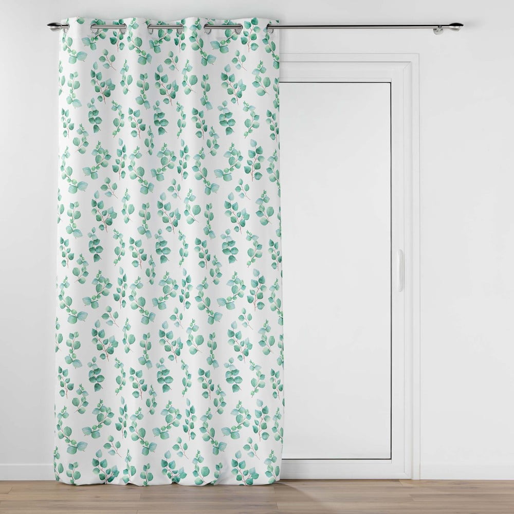 Tenda bianco-verde 140x280 cm Leandre - douceur d'intérieur | Tende