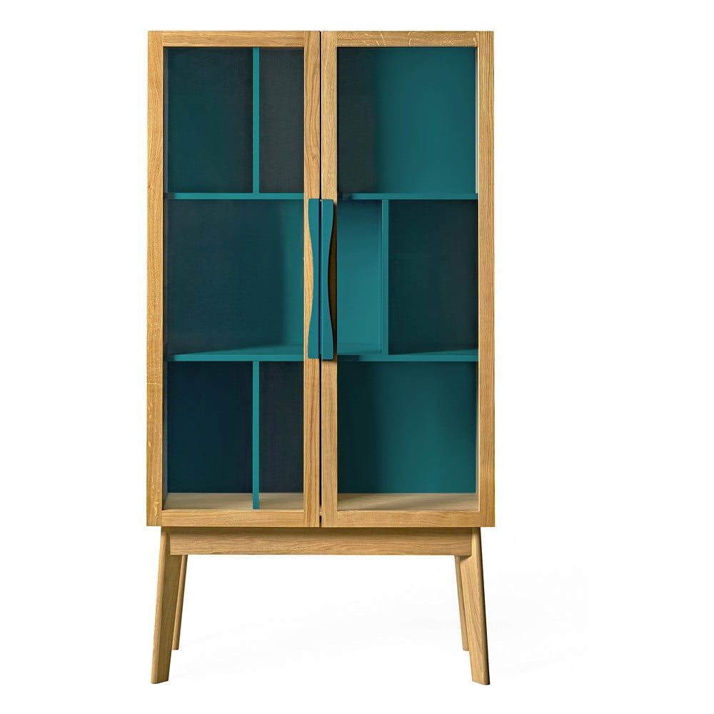 Vetrina blu turchese Avon - Woodman | Vetrine