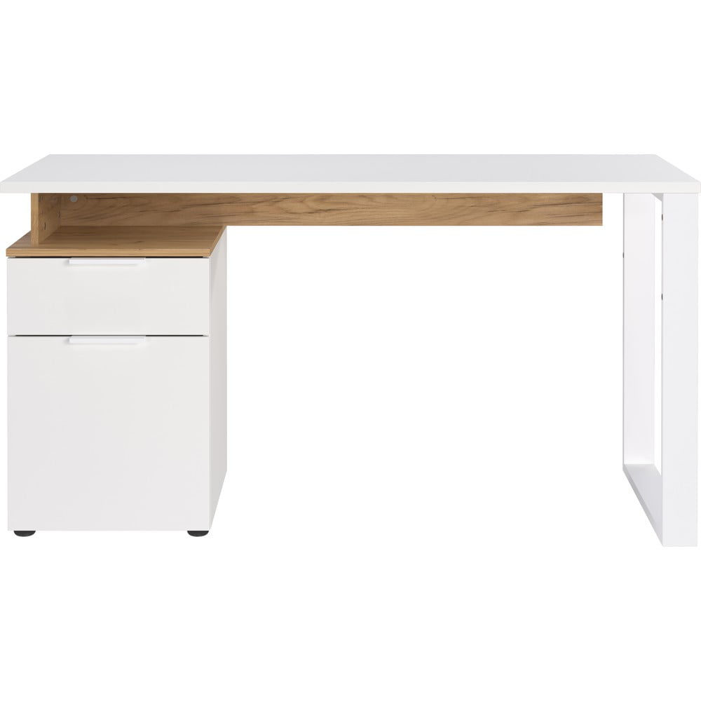 Tavolo da lavoro con piano bianco 61x140 cm Hasselt - Germania | Scrivanie e postazioni da lavoro