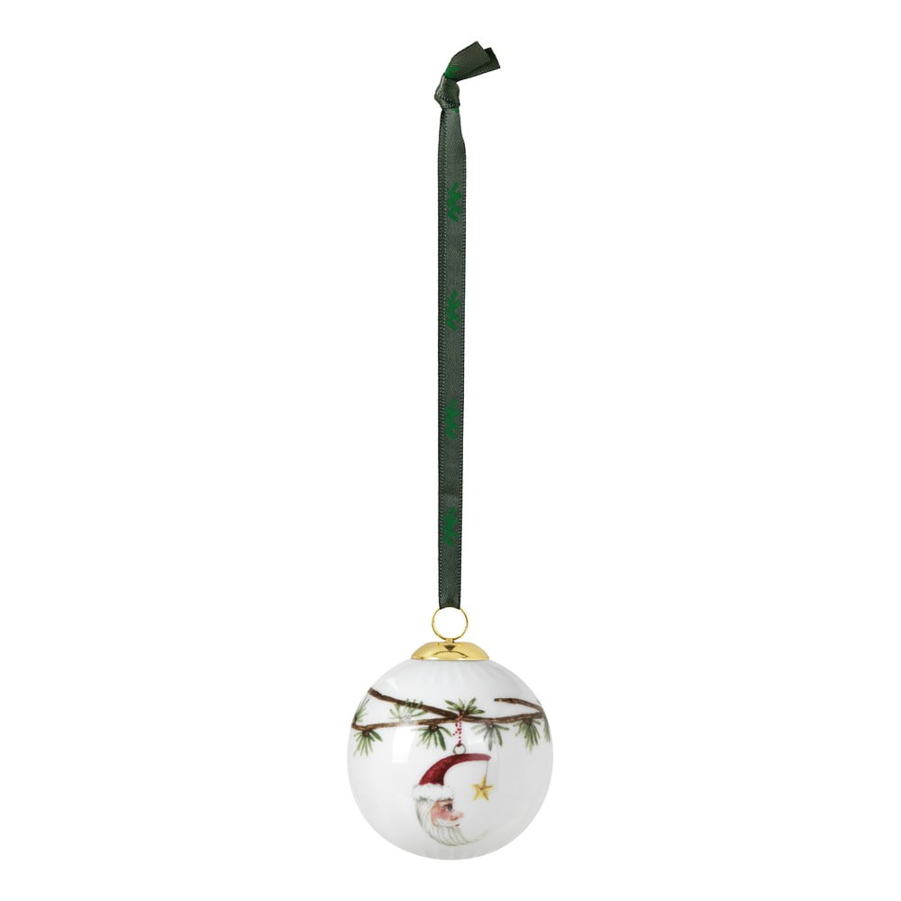 Palla di Natale in porcellana Hammershøi - Kähler Design | Decorazioni per l'albero di natale