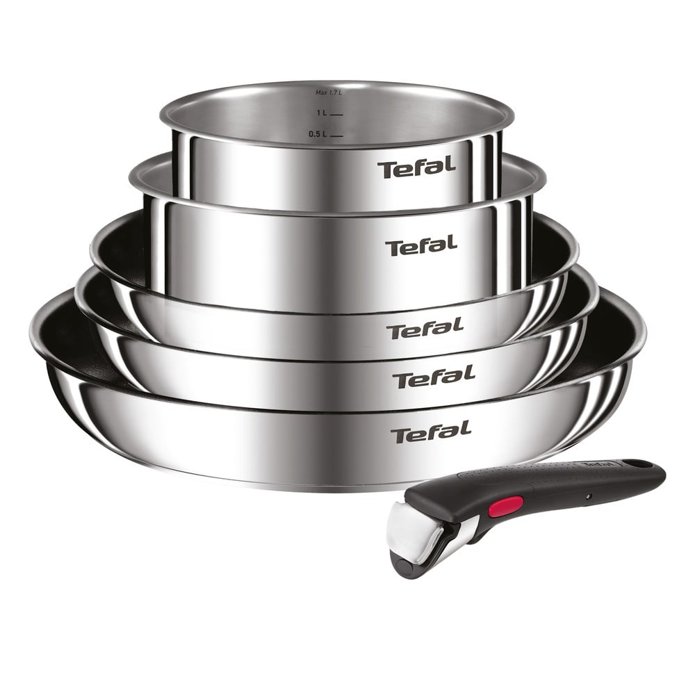 Set di pentole in alluminio 6 pezzi INGENIO Cook Eat L881S604 - Tefal | Set di pentole