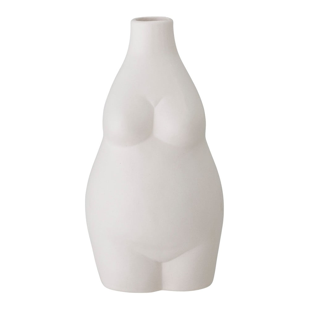 Vaso in gres bianco Elora - Bloomingville | Vasi