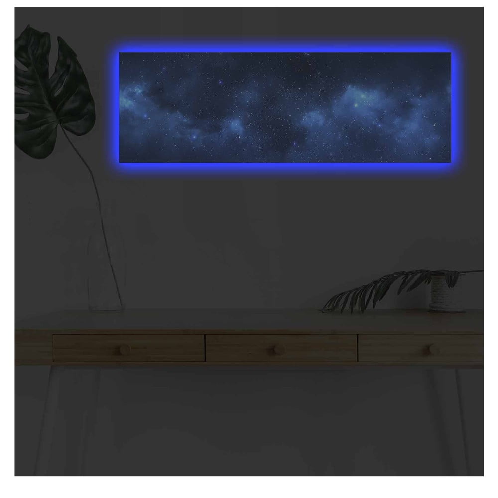 Dipinto 90x30 cm Nebula - Wallity | Quadri