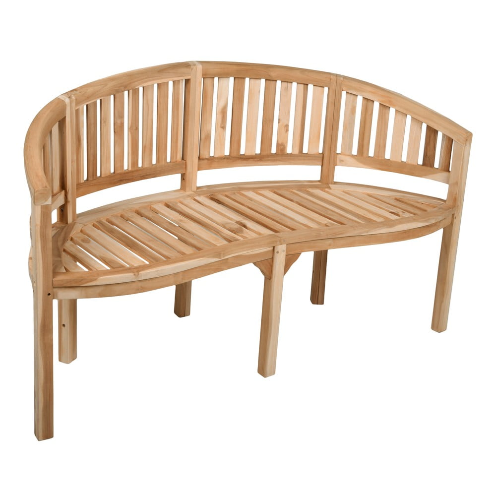 Panchina da giardino in legno colore naturale Ambon - Garden Pleasure | Panche da giardino