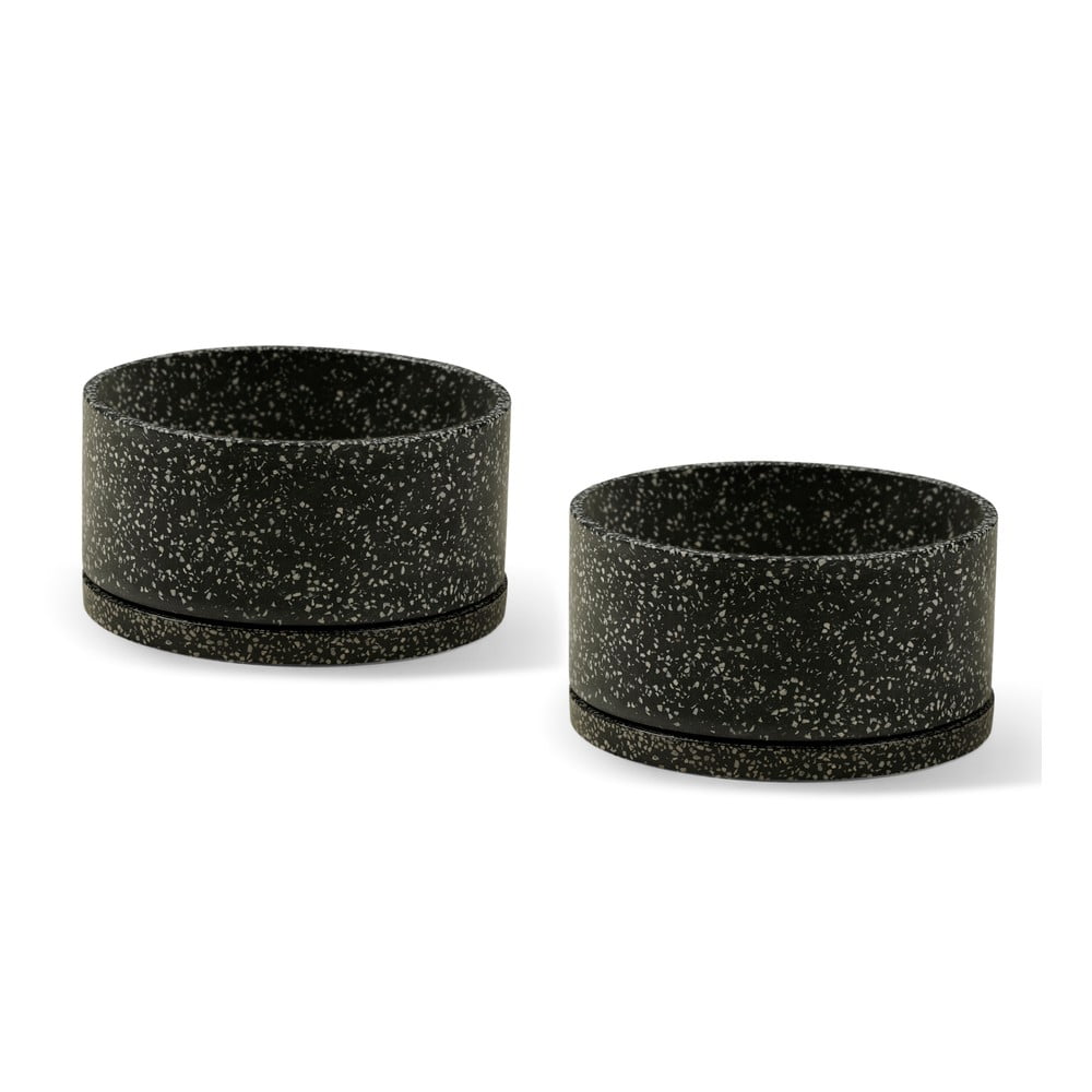 Vasi in cemento in set da 2 pezzi ø 30 cm Terrazzo - Bonami Selection | Vasi per fiori