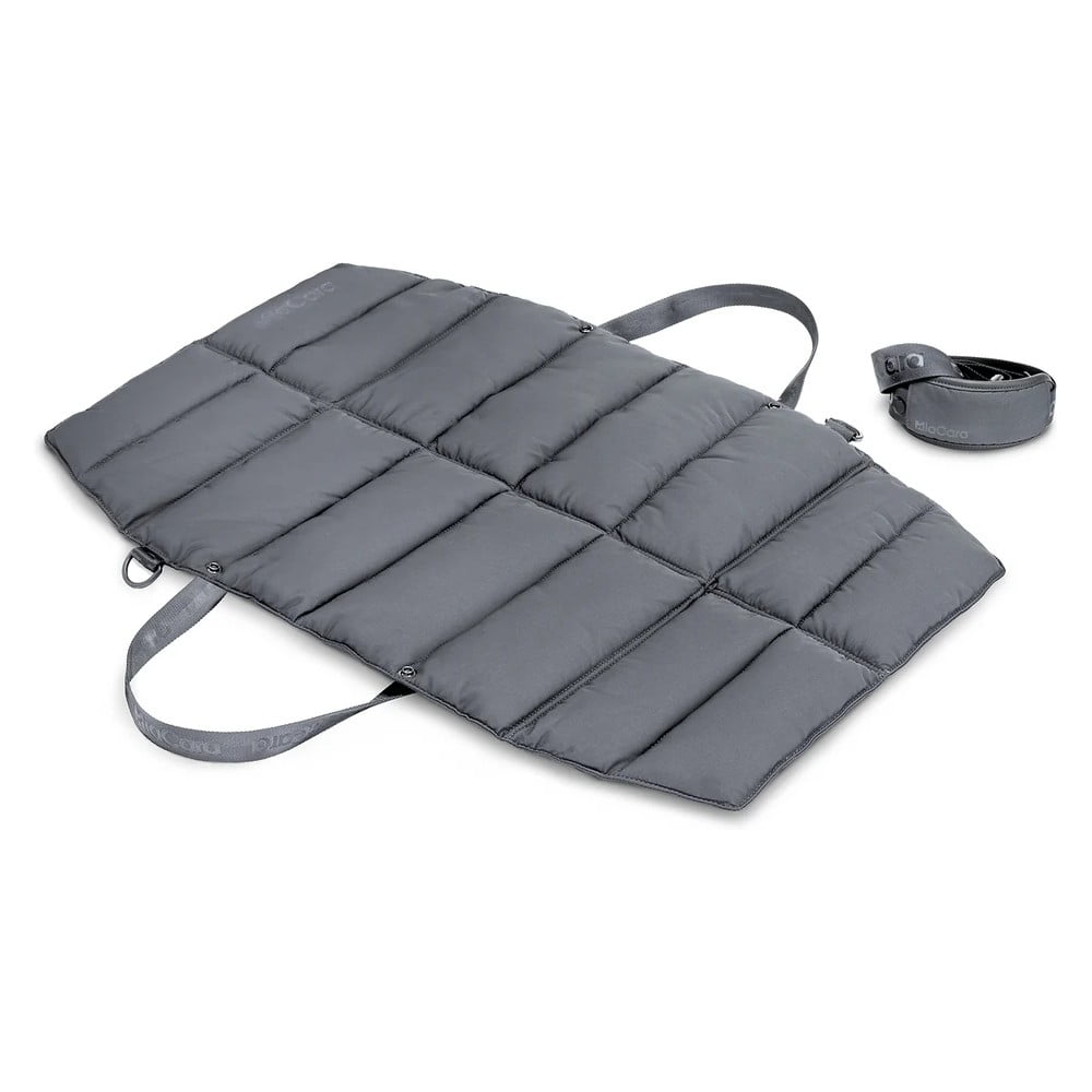 Letto da viaggio grigio scuro per cani 70x100 cm Strada Asphalt M - MiaCara | Cucce per animali