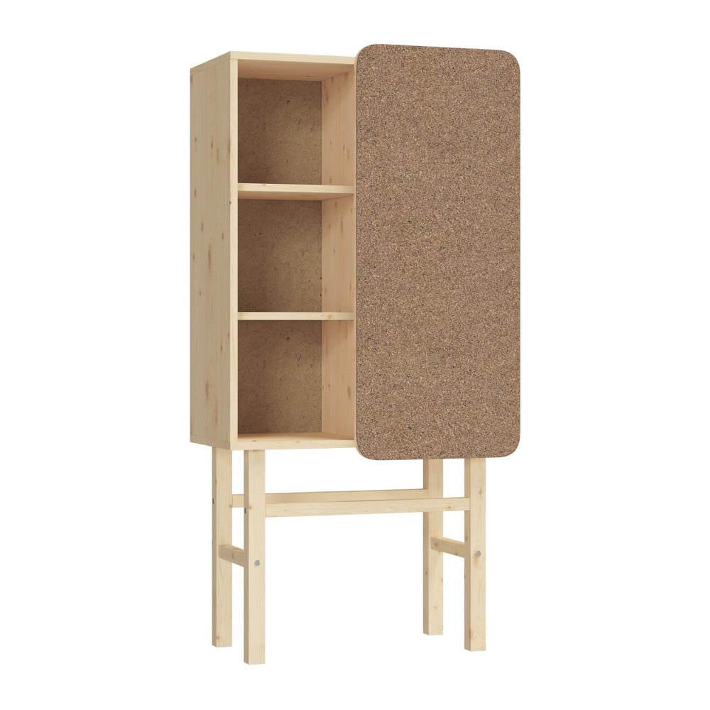Libreria in legno di pino 70x142 cm Slide - Karup Design | Librerie