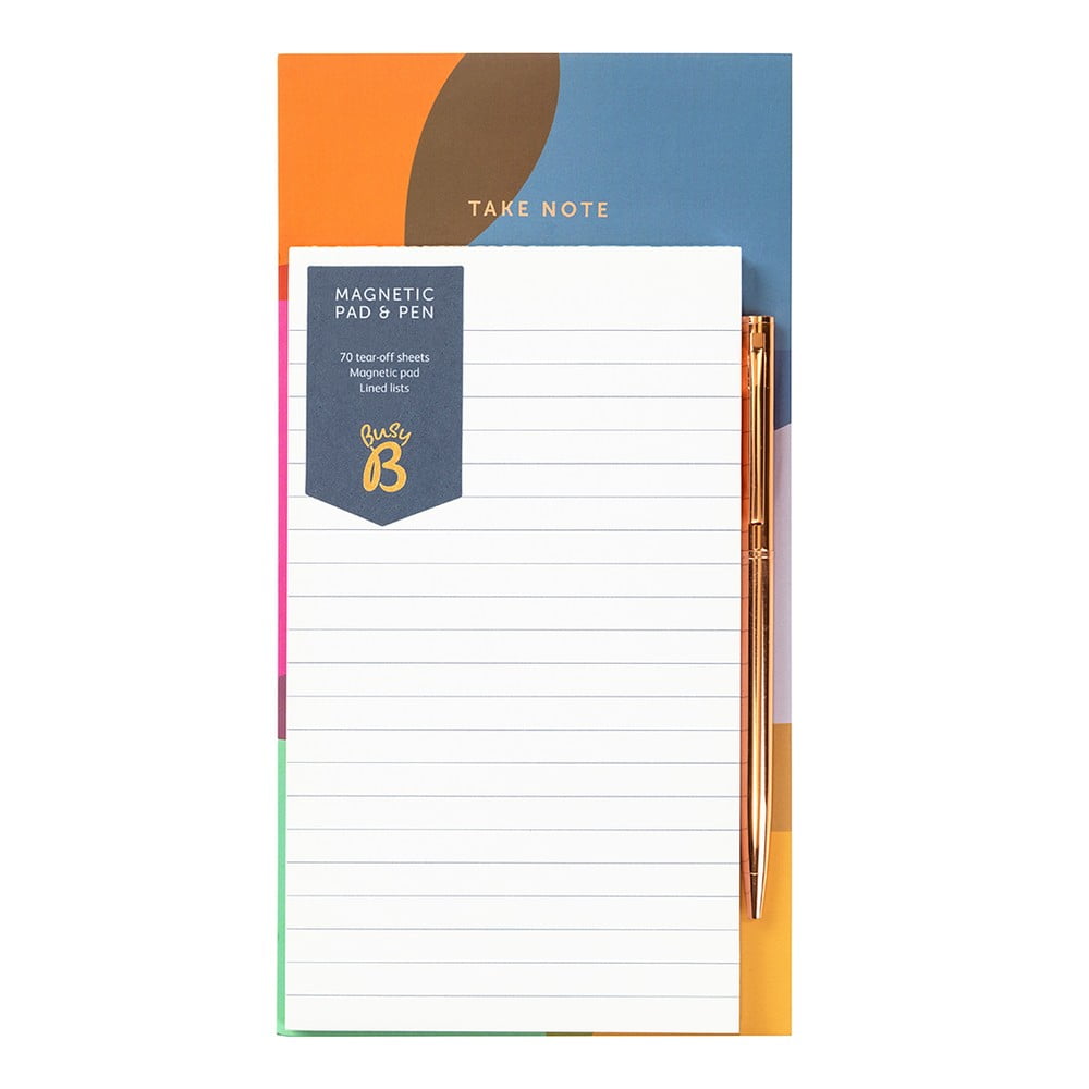 Taccuino magnetico con penna 70 pagine - Busy B | Quaderni