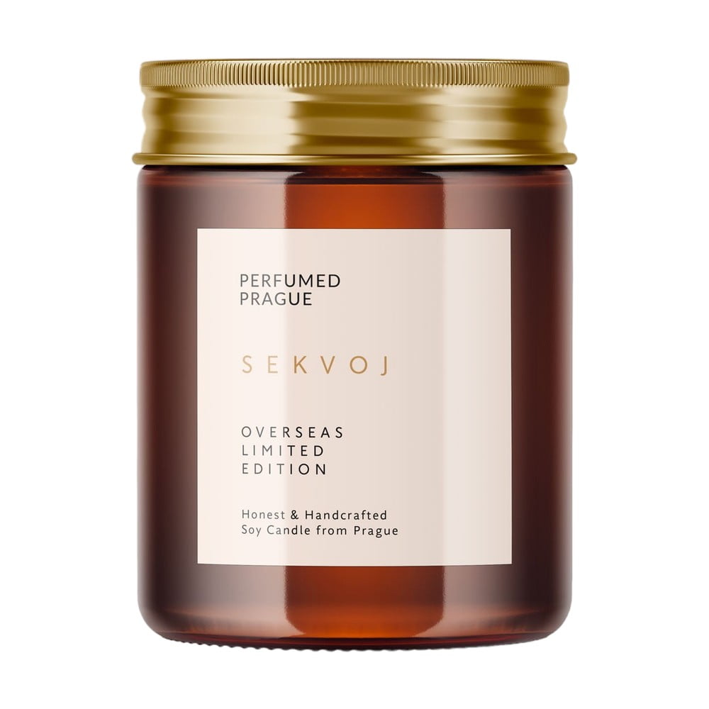 Candela di soia profumata tempo di combustione 40 h Sequoia - Perfumed Prague | Candele