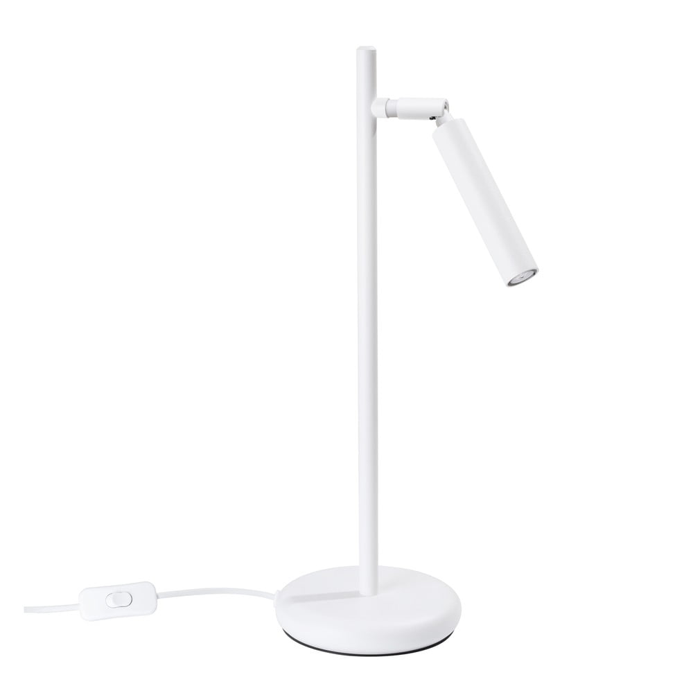 Lampada da tavolo bianca (altezza totale 43 cm) Fideus – Nice Lamps | Abat-jour e lampade da tavolo