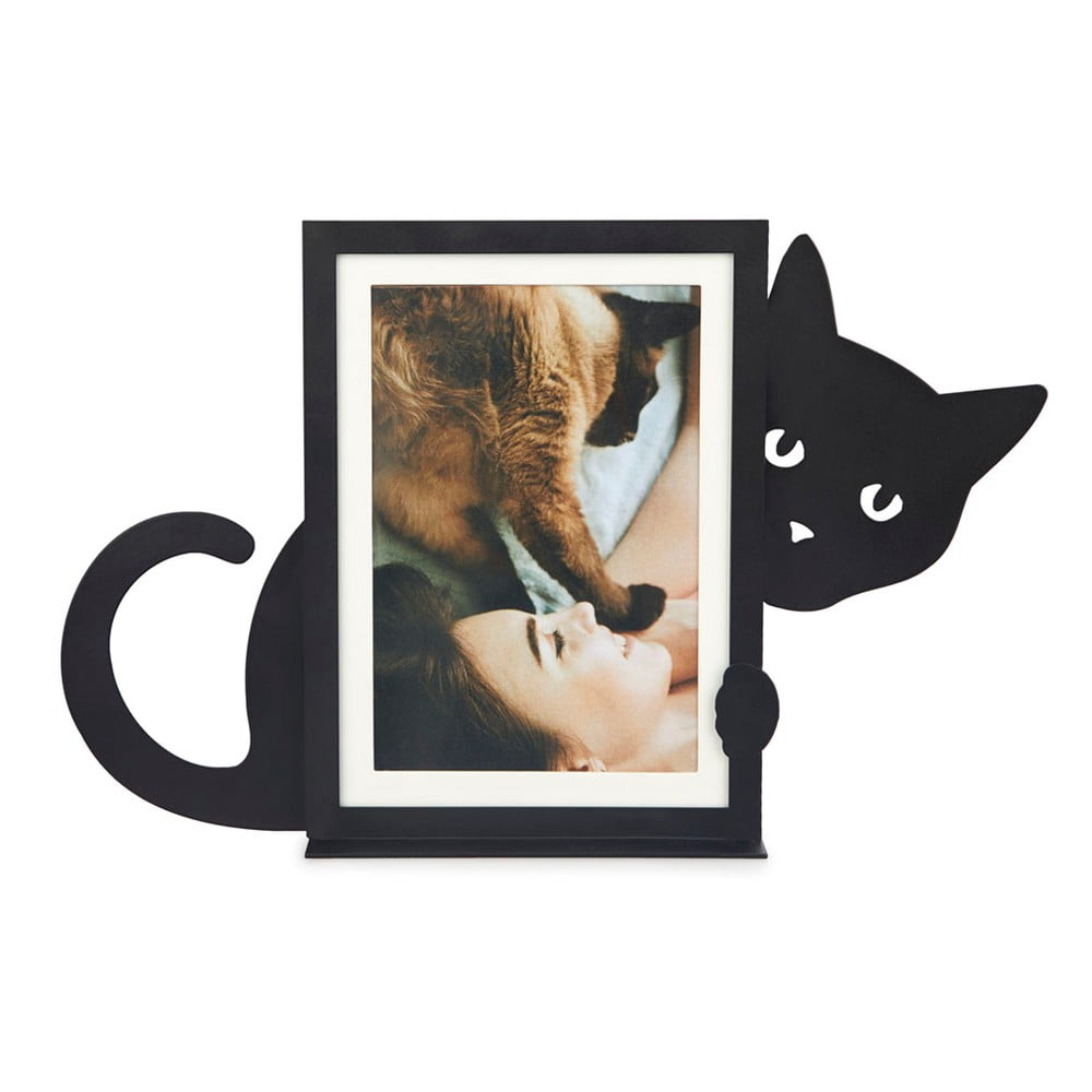 Cornice in metallo nero 31x19,5 cm Hidden Cat - Balvi | Cornici