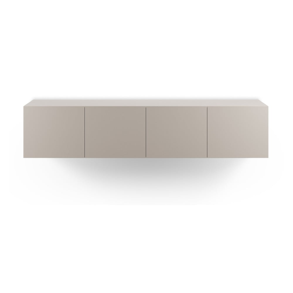 Mobile TV color crema 180x38x35 cm Daroca – Marckeric | Mobili TV