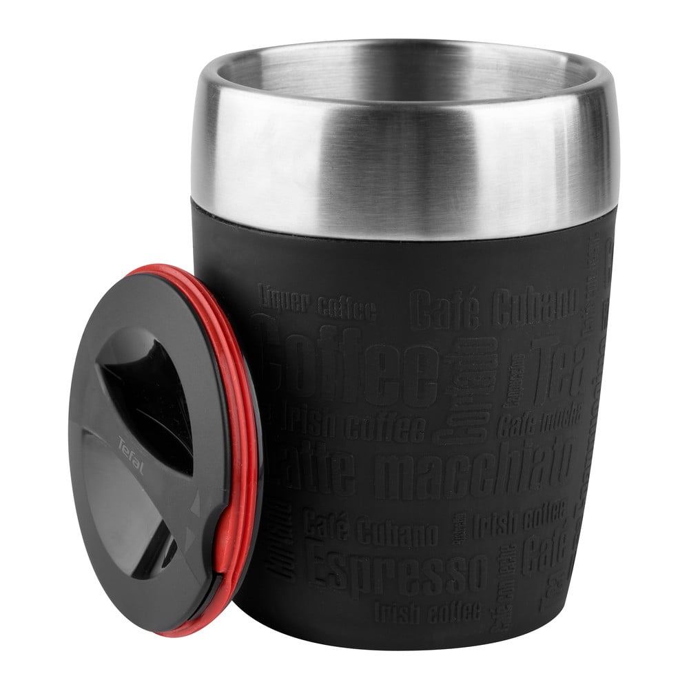 Tazza termica nera da 0,2 l - Tefal | Tazze termiche