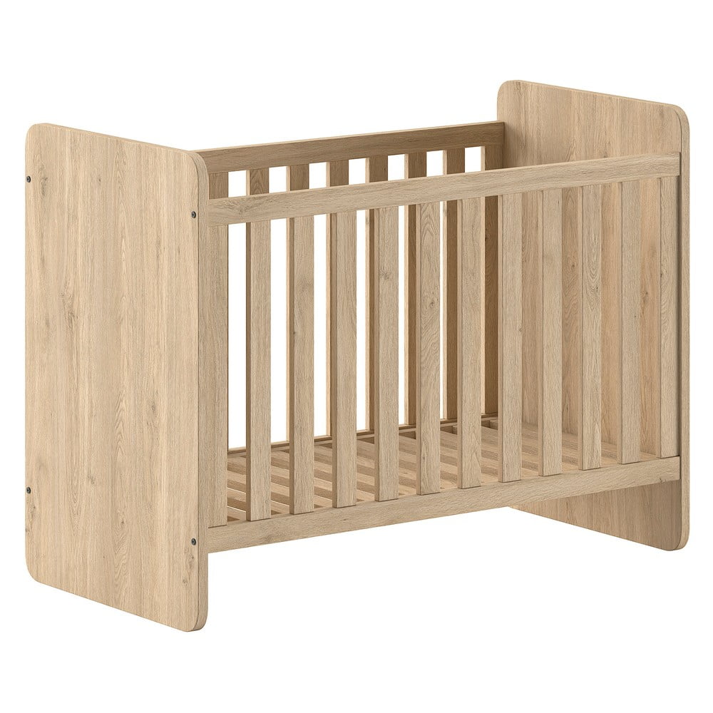 Lettino di colore naturale 60x120 cm Sam – Vipack | Lettini