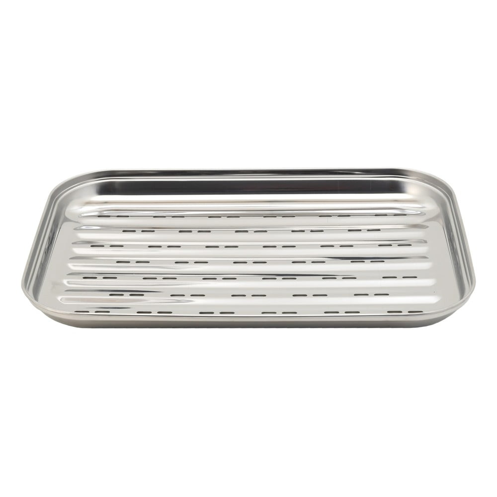 Vassoio per grigliare in acciaio inox Baron, 34 x 24 cm - Cattara | Utensili per grigliare