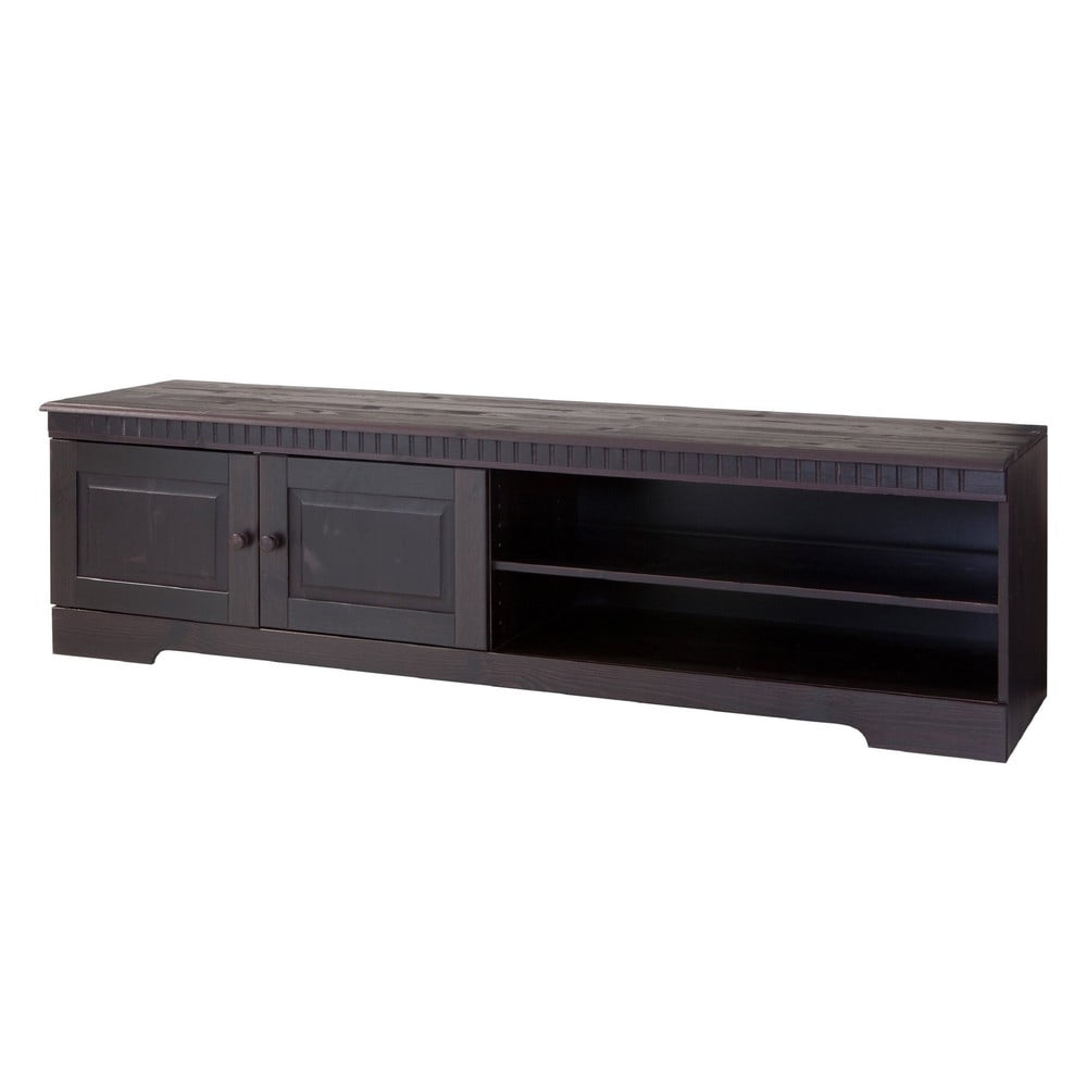 Mobile TV marrone in legno di pino 45x44 cm Cubrix - Støraa | Mobili TV