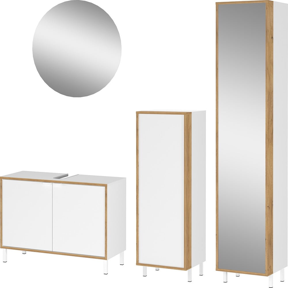 Set da bagno bianco Topeka – Germania | Set da bagno