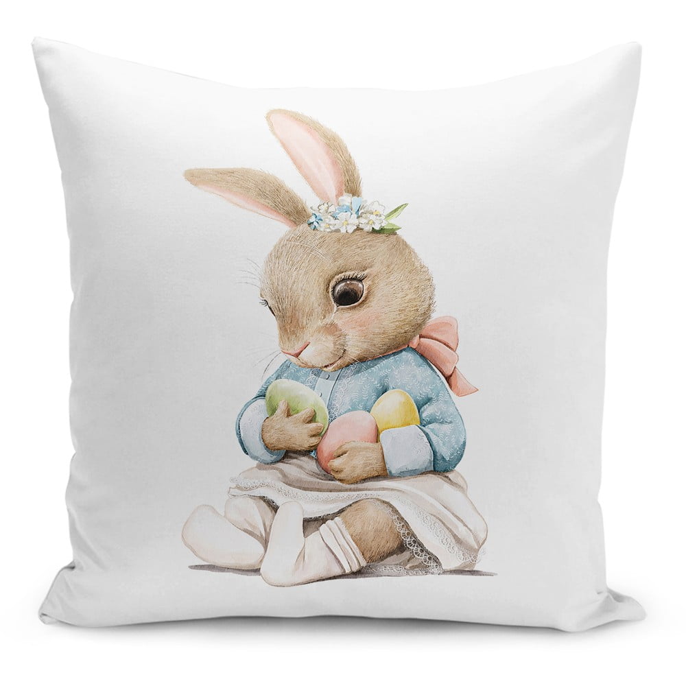Federa con motivo pasquale 43x43 cm - Mila Home | Federe