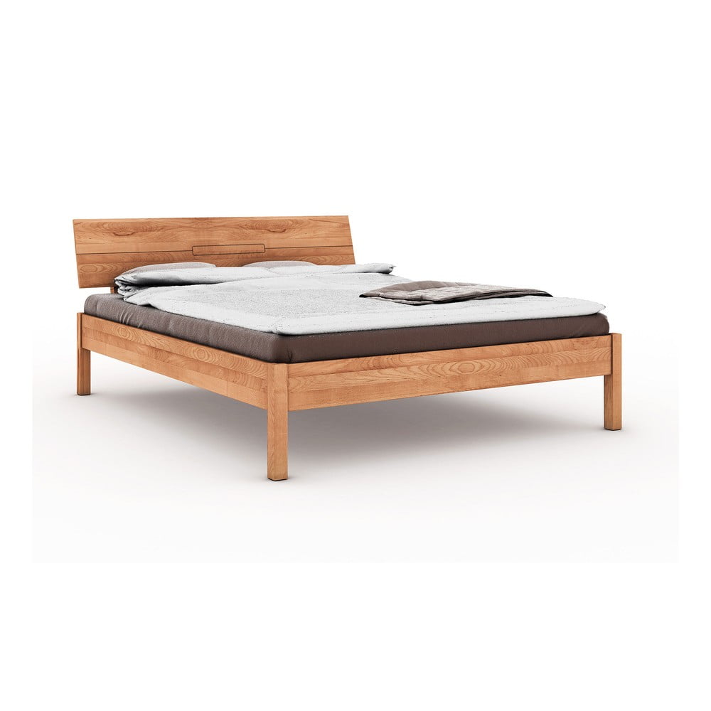 Letto matrimoniale in legno di faggio 180x200 cm Vento - The Beds | Letti matrimoniali