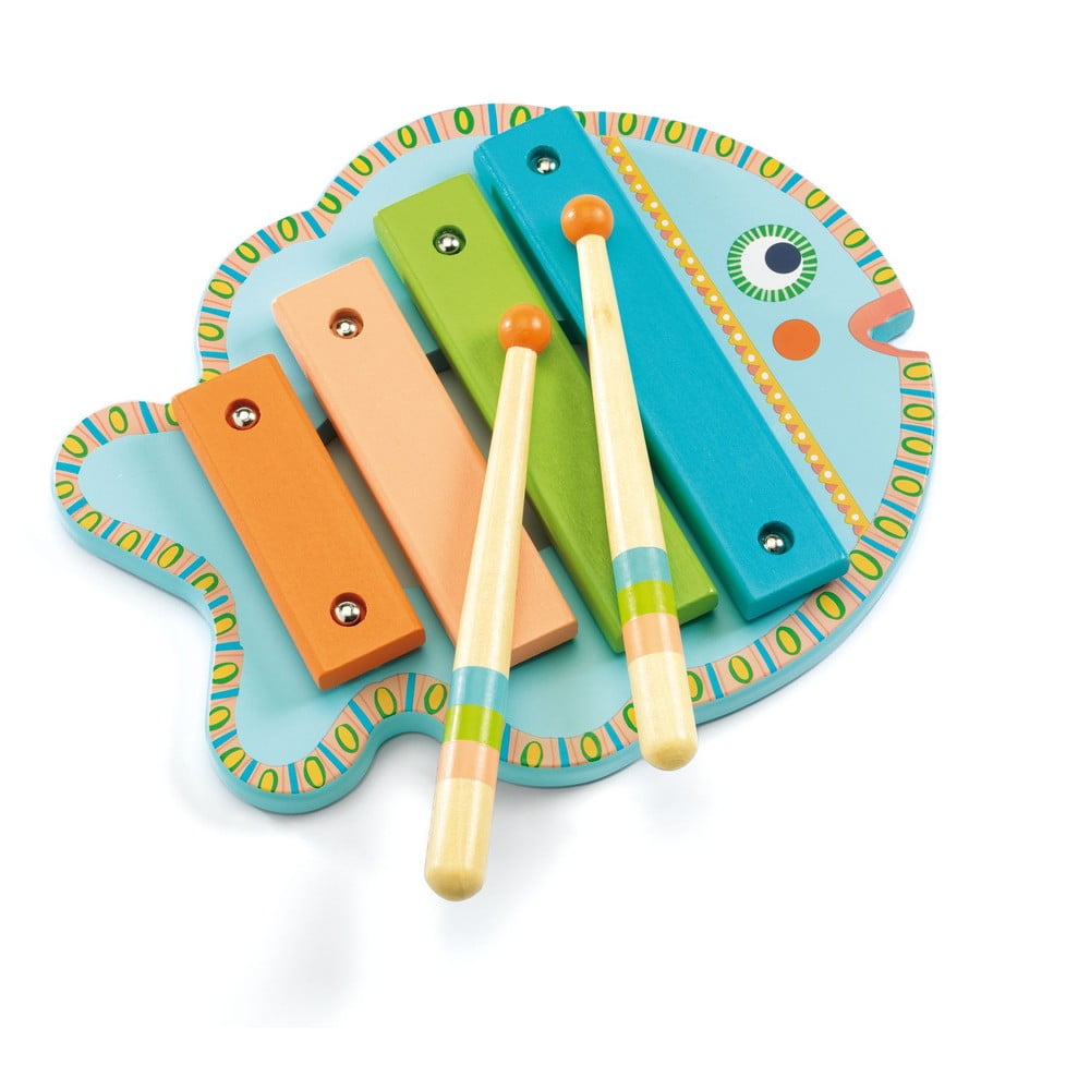 Xilofono per bambini Fishy - Djeco | Giocattoli sonori per bambini