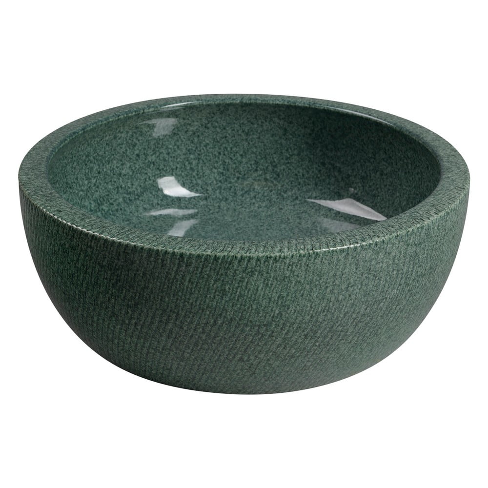 Lavabo rotondo verde in ceramica ø 42 cm Priori – Sapho | Lavabi