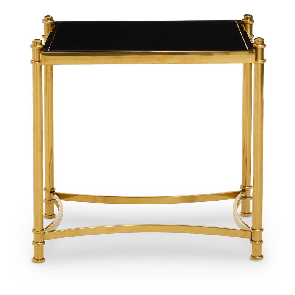 Tavolo contenitore con piano in vetro 50x56 cm Ackley - Premier Housewares | Tavolini