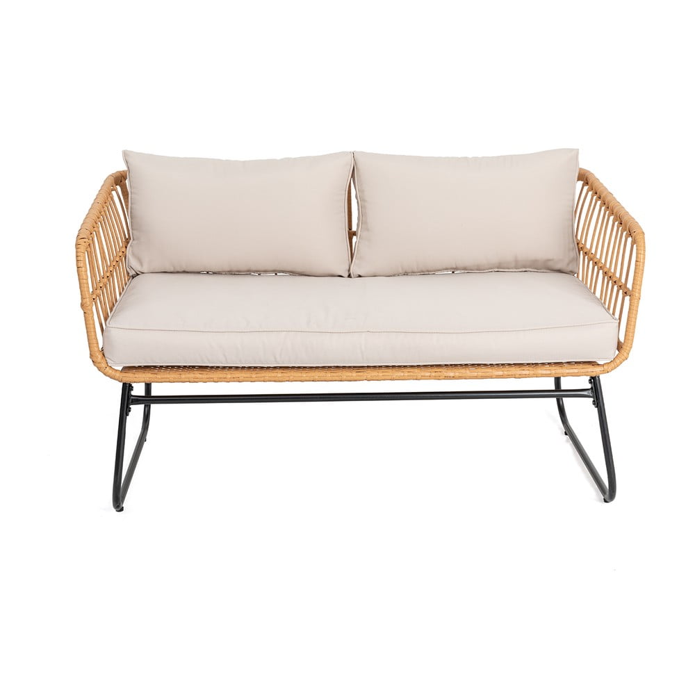Seduta da giardino in rattan artificiale Vistdal - Bonami Essentials | Divani da giardino