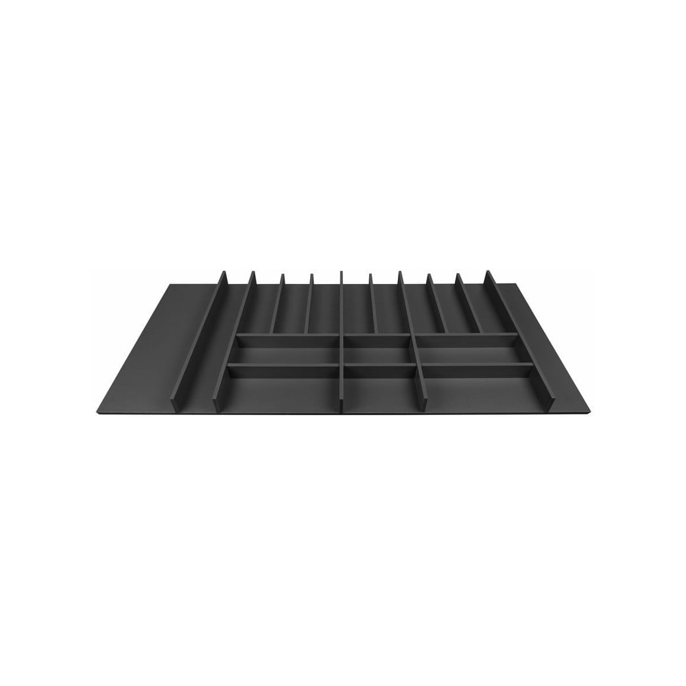 Credenza nera per cassetto 108 x 47 cm Wood Line - Elletipi | Portaposate
