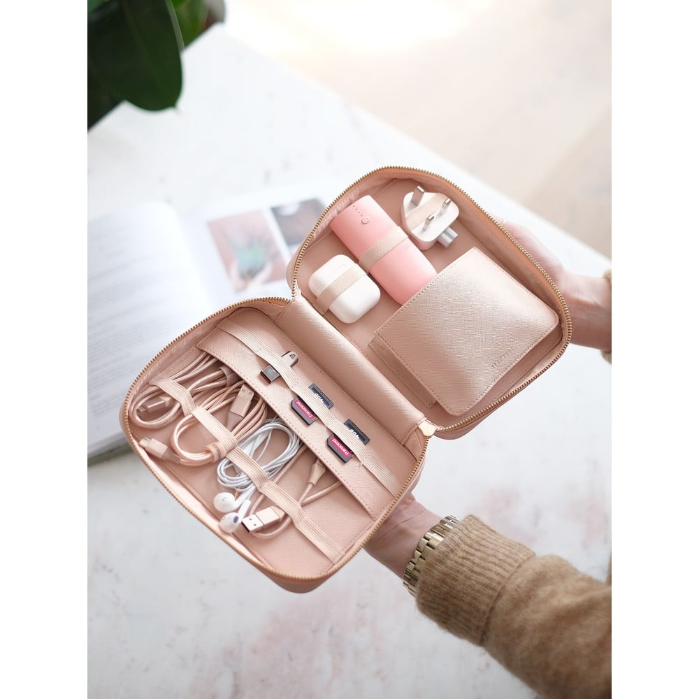 Organizer per cavi in pelle sintetica Cable Tidy - Stackers | Organizer per l'ufficio