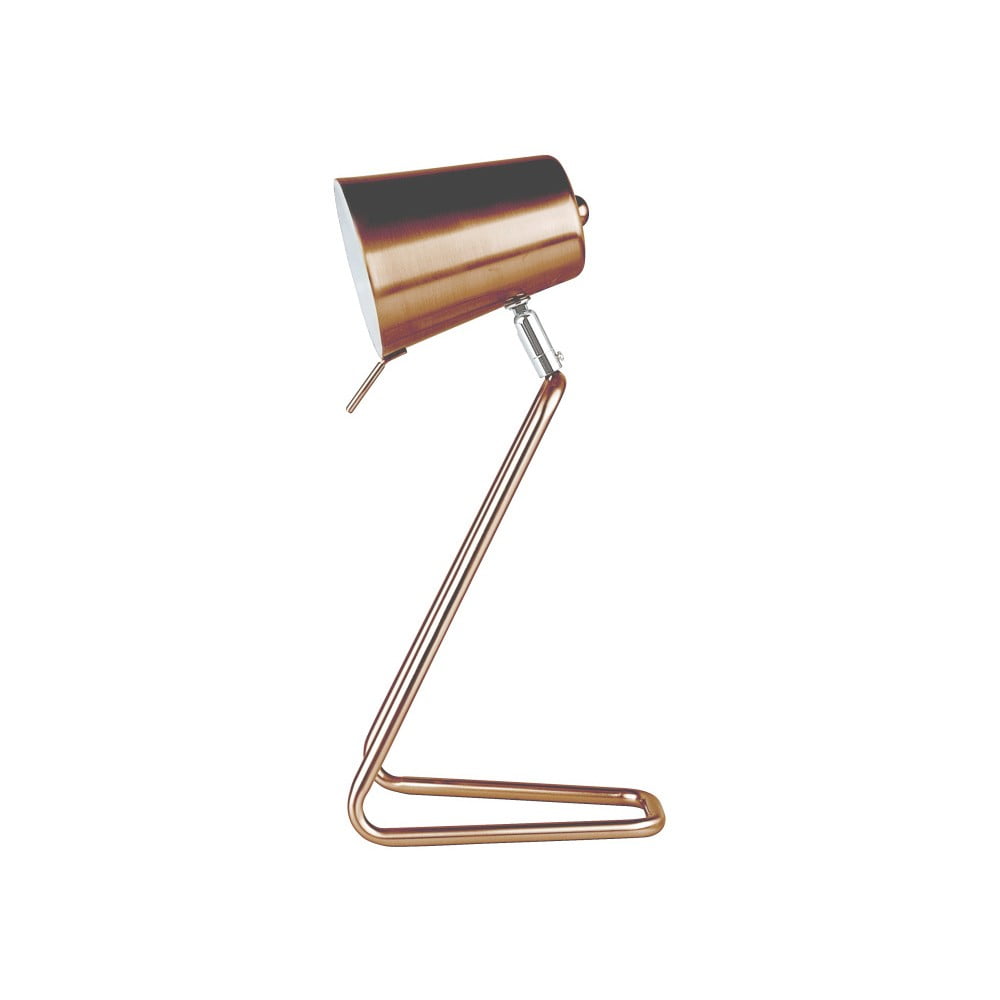Lampada da tavolo in metallo color rame Z - Leitmotiv | Abat-jour e lampade da tavolo