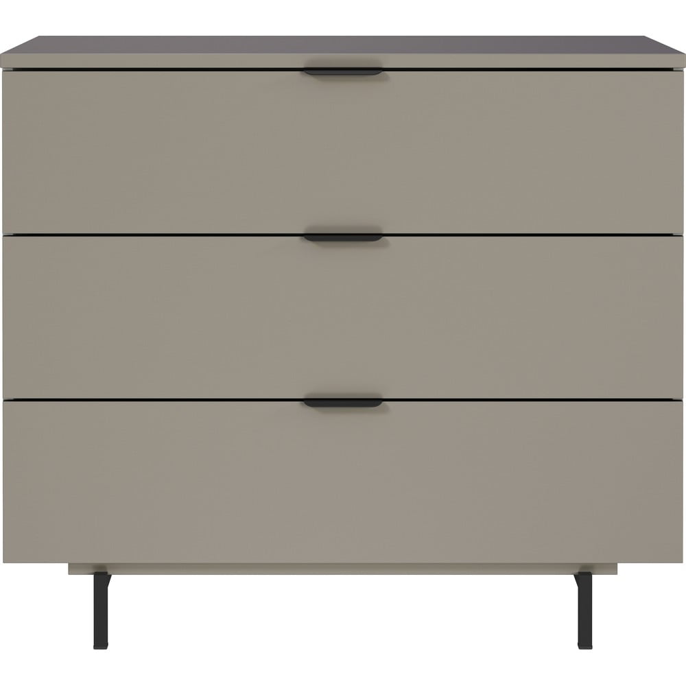 Cassettiera per bambini grigia 105x92x54 cm Tomino – Germania | Cassettiere per bambini