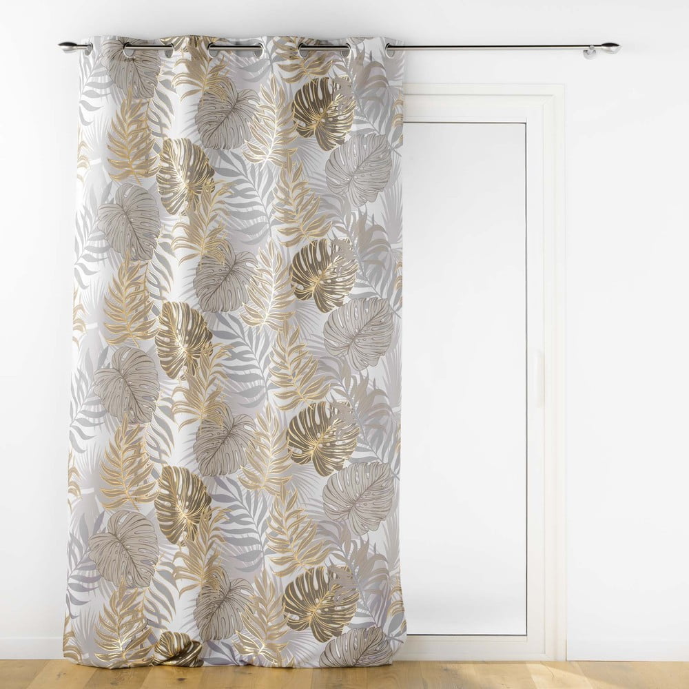 Tenda in beige e oro 140x280 cm Mogador - douceur d'intérieur | Tende
