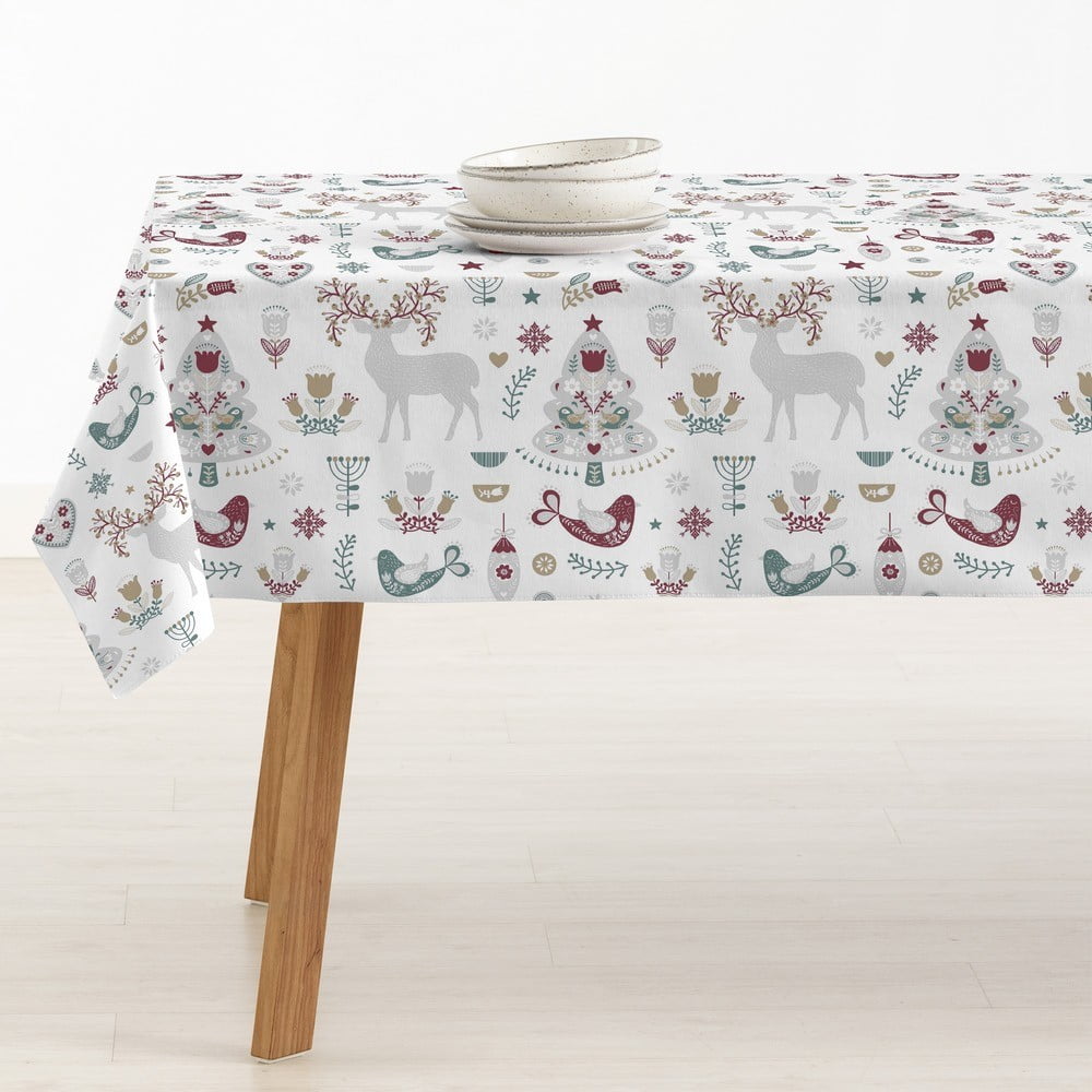 Tovaglia con motivo natalizio 135x295 cm Peace - Casa Selección | Tovaglie
