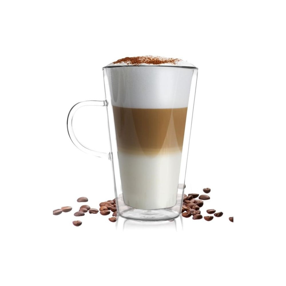 Tazza a doppia parete Amo Latte, 320 ml - Vialli Design | Tazze